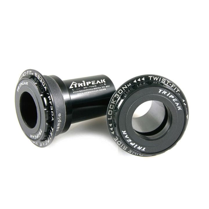 Tripeak 4-in-1 Twist Fit Bottom Bracket for BB30/BB30A/PF30/PF30A Shimano | The Bike Affair