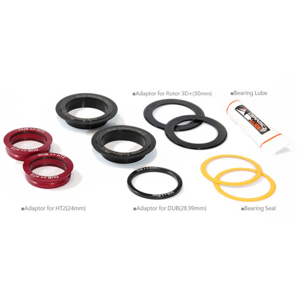 Tripeak BSA 3 - in - 1 Threaded Ceramic Bottom Bracket - NCT - Shimano/SRAM/Rotor (Road - 68mm) | The Bike Affair