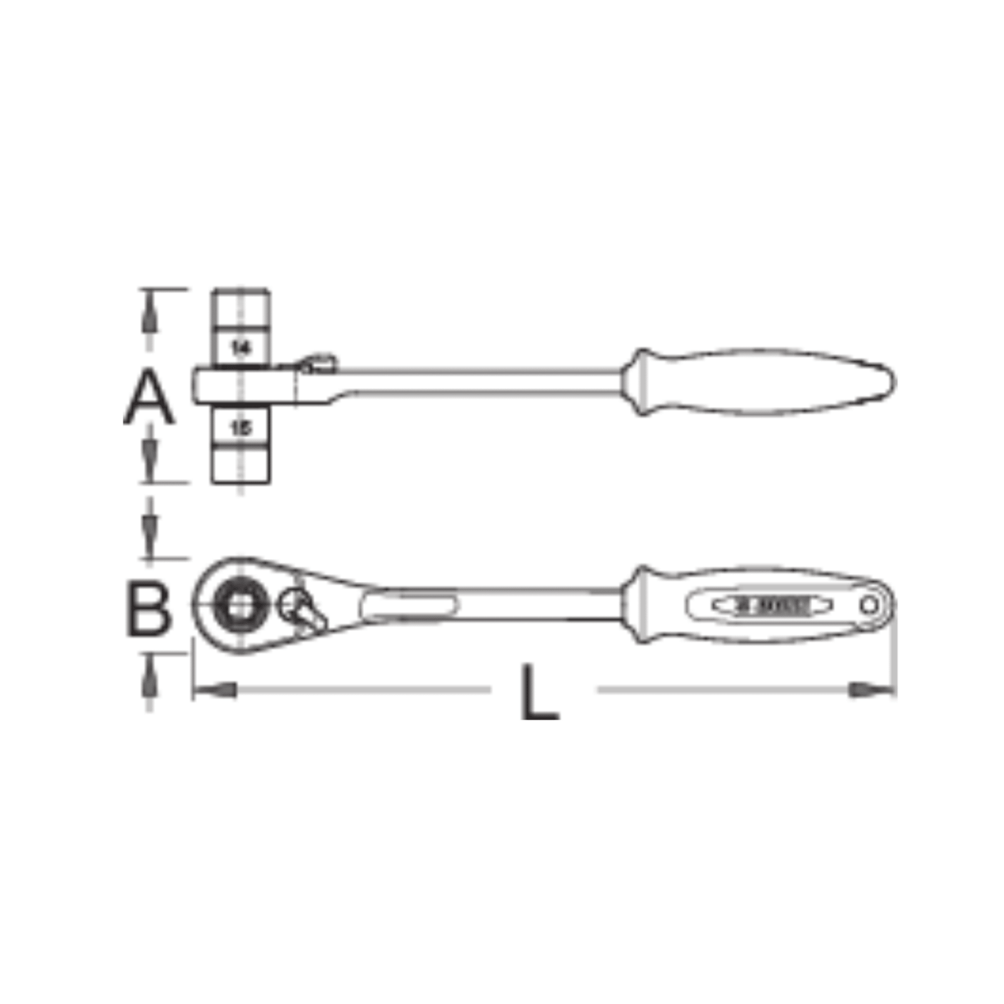 Unior 1621/1BI Ratchet Wrench | The Bike Affair