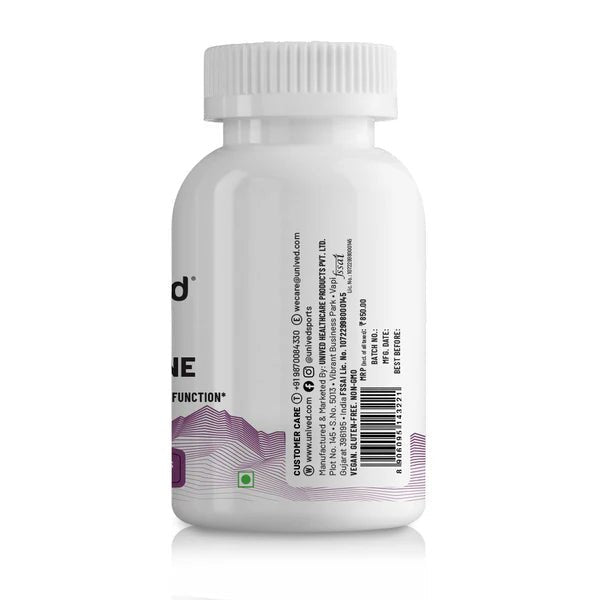 Unived Acetyl L - Carnitine Capsules 60 | The Bike Affair