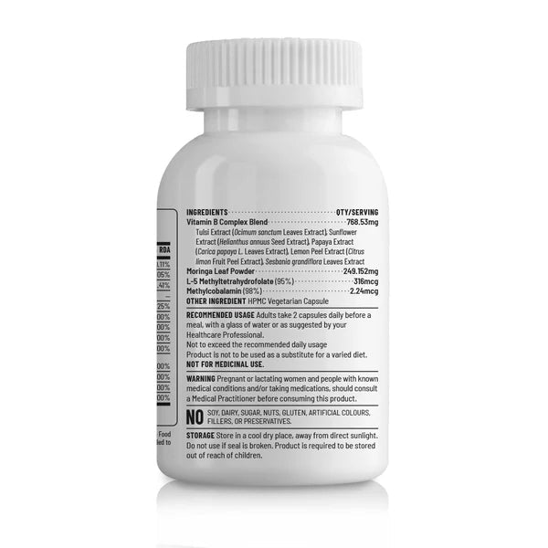 Unived B - Complex Vegan Capsules | The Bike Affair
