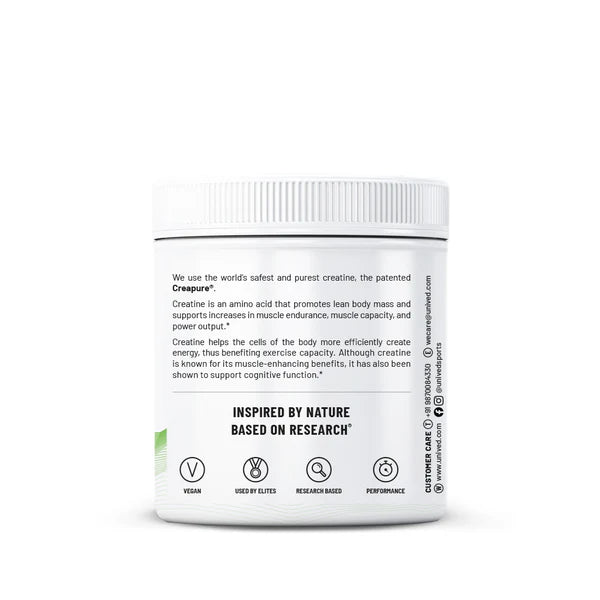 Unived Creapure Creatine Monohydrate - 83 Servings | The Bike Affair