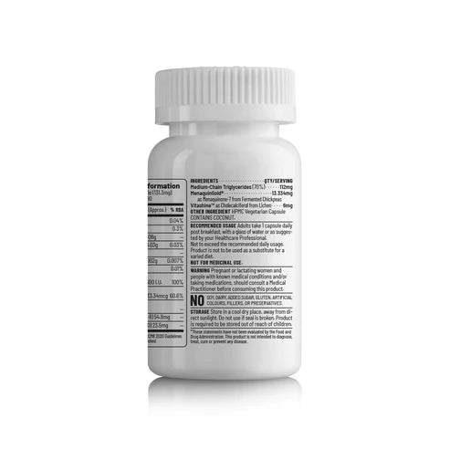 Unived D3+K2 - 7 Vegan Capsules | The Bike Affair