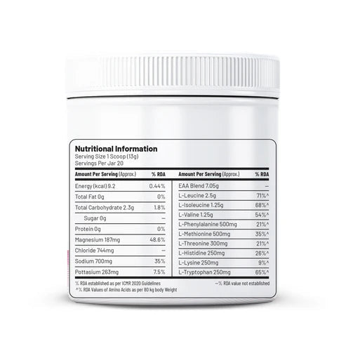 Unived EAA + Hydration Mix 20 Servings | The Bike Affair
