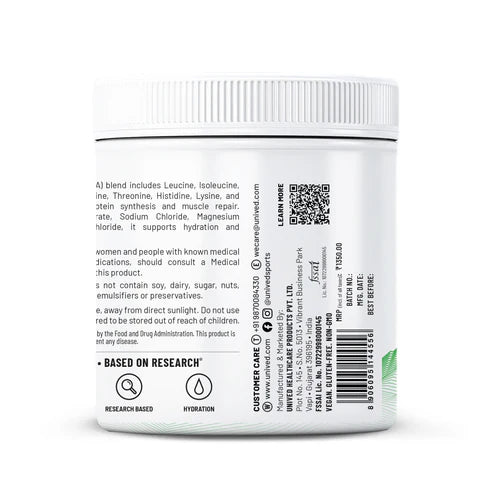 Unived EAA + Hydration Mix 20 Servings | The Bike Affair