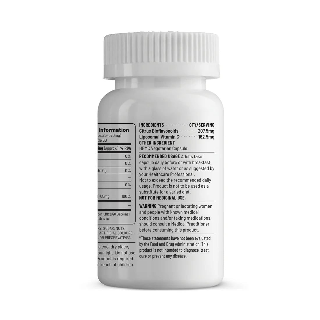 Unived Liposomal Vitamin C Capsules - 60 | The Bike Affair