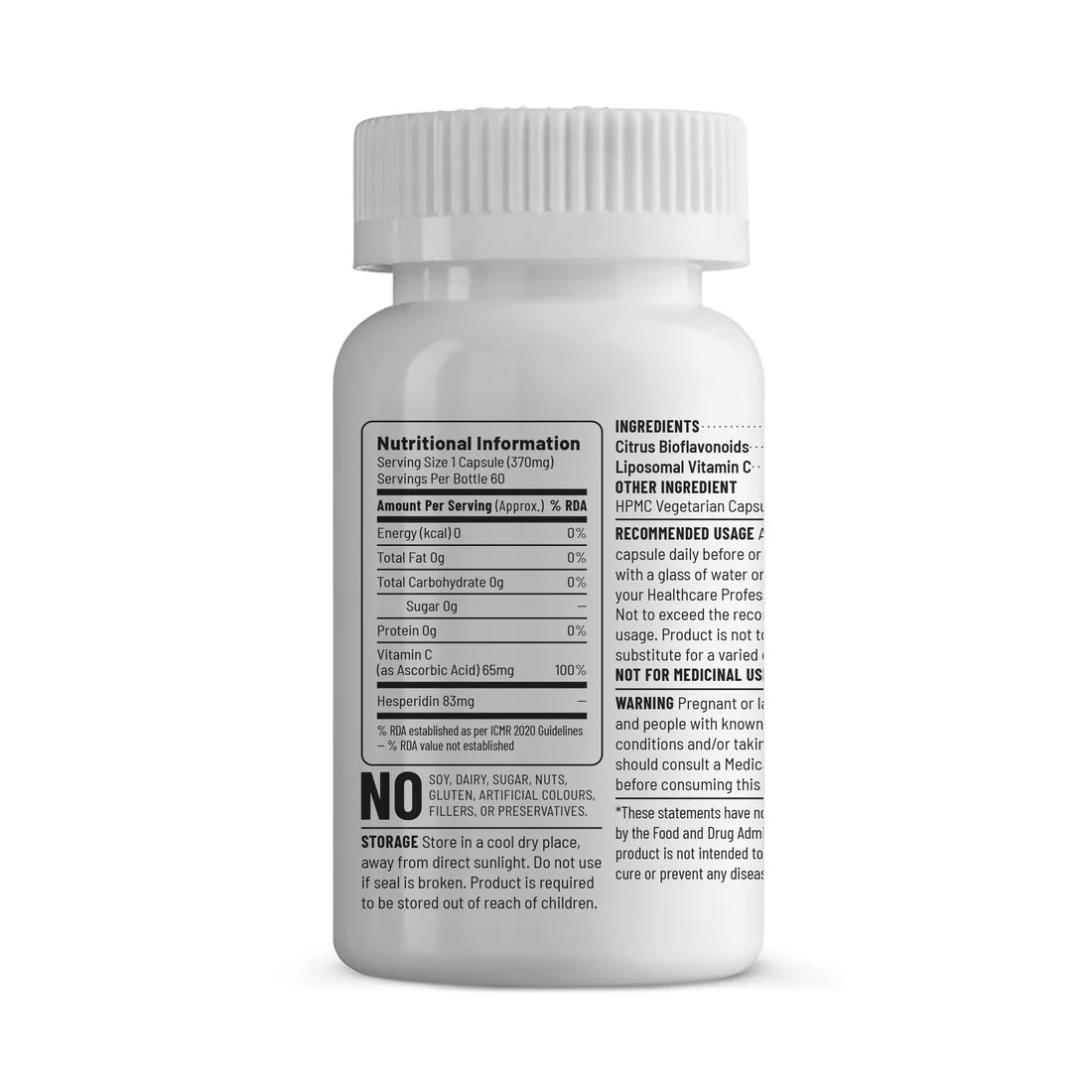 Unived Liposomal Vitamin C Capsules - 60 | The Bike Affair