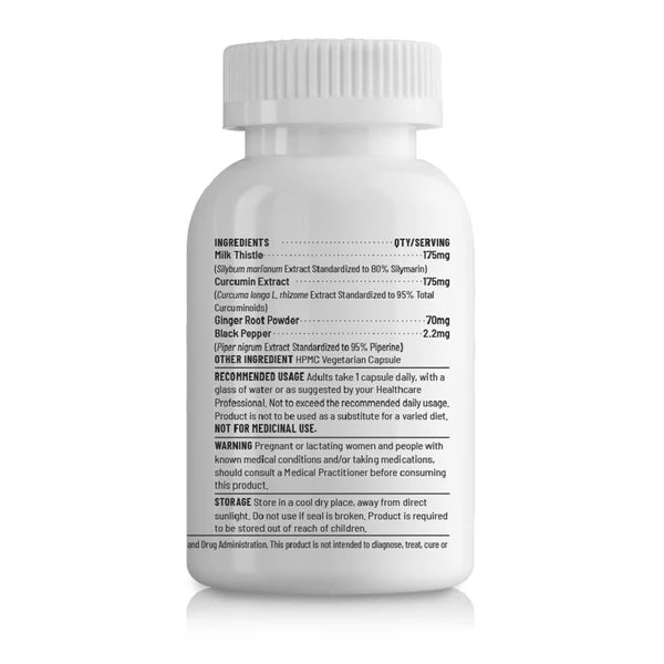 Unived Liver Health Capsules (60) | The Bike Affair