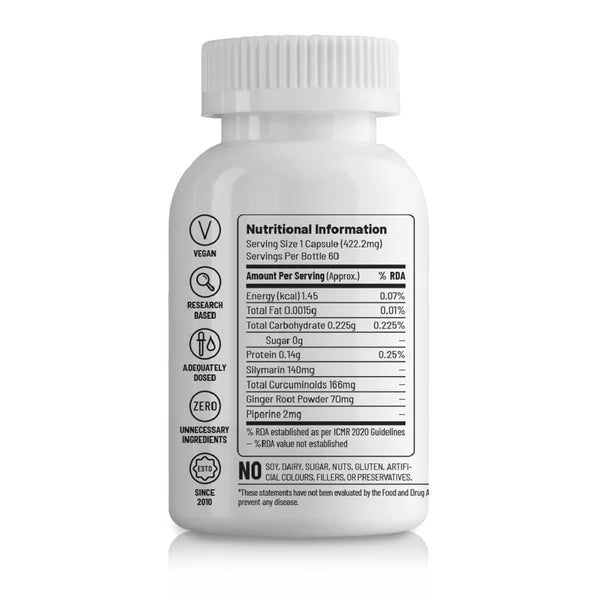 Unived Liver Health Capsules (60) | The Bike Affair