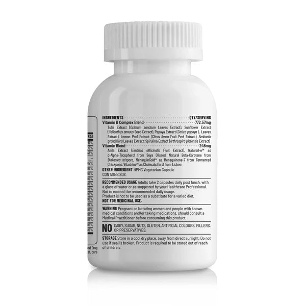 Unived Wholefood Multivitamin Men’s Capsules 60 | The Bike Affair