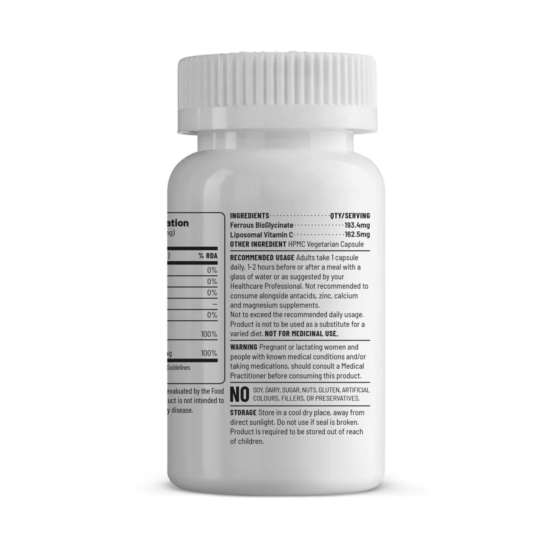 Unived Women's Iron Vegan Capsules | The Bike Affair