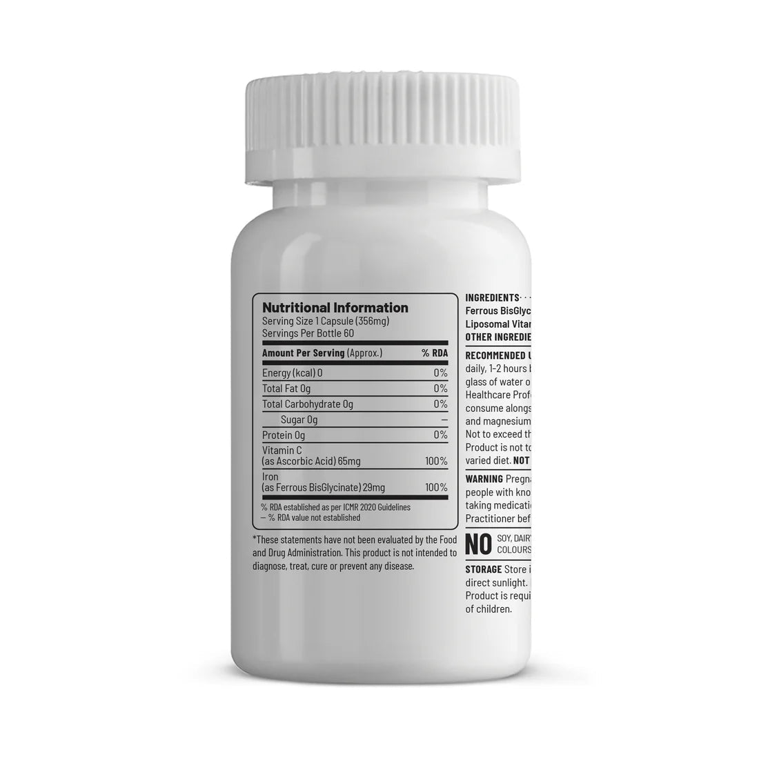 Unived Women's Iron Vegan Capsules | The Bike Affair