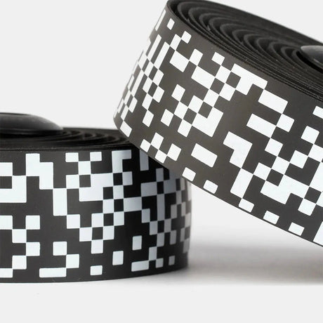 Burgh Pixel White Bar Tape | The Bike Affair