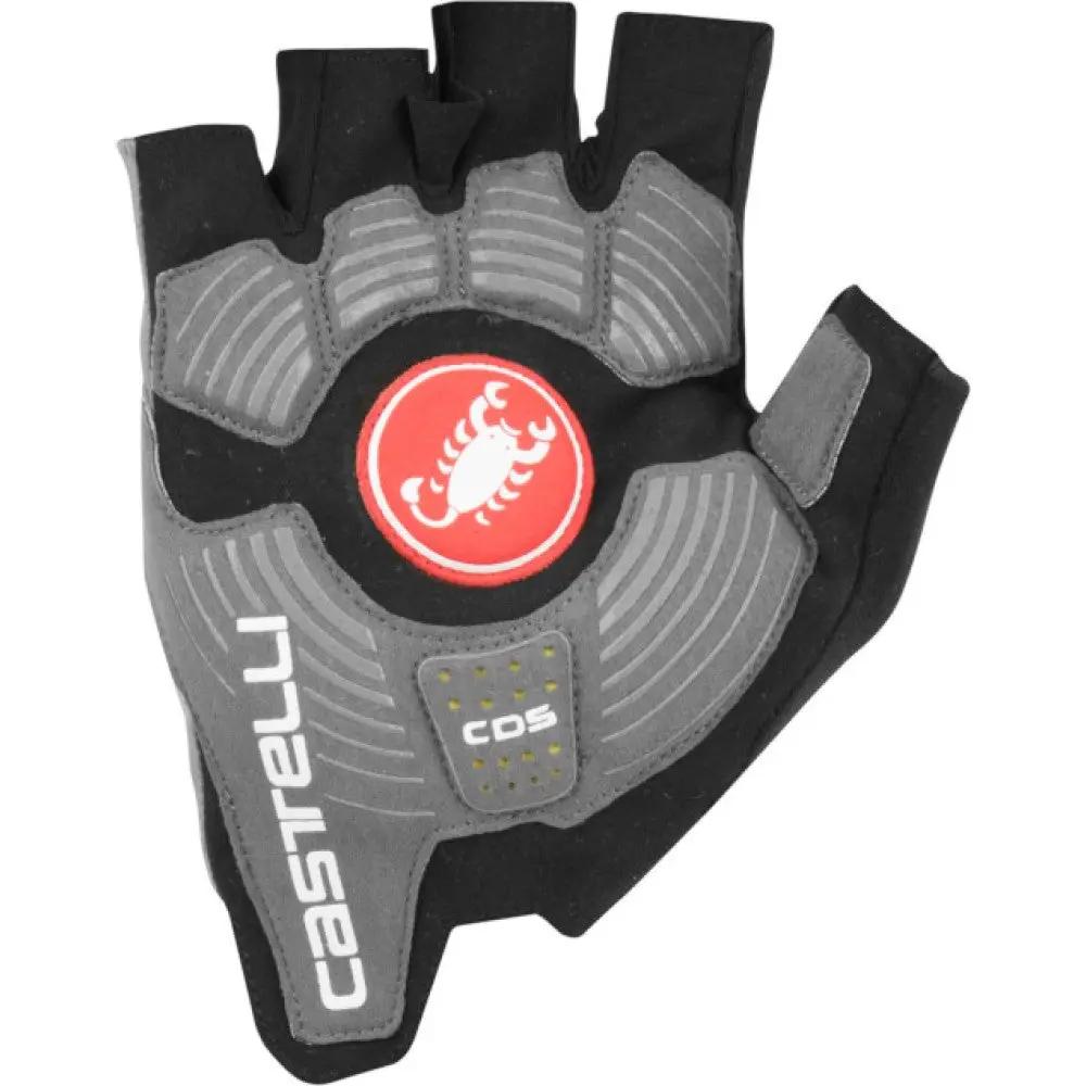 Castelli Rosso Corsa Espresso Gloves | The Bike Affair