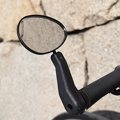 Cateye Rearview Big Black Mirror BM-500G | The Bike Affair