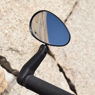 Cateye Rearview Big Black Mirror BM-500G | The Bike Affair