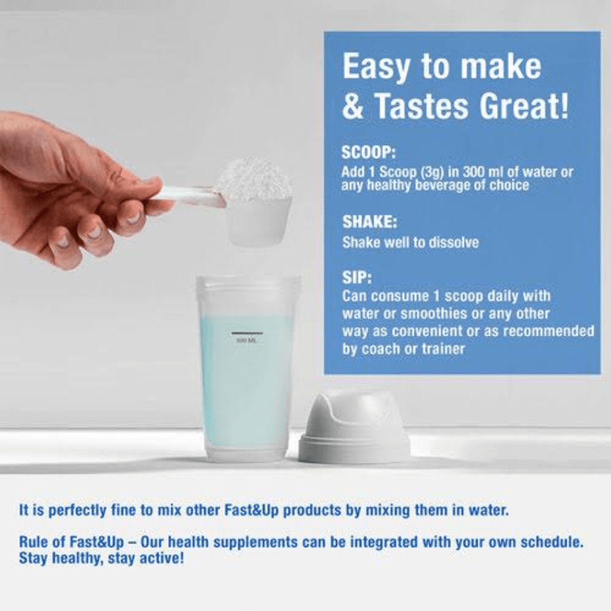 Fast&Up Creatine Monohydrate - Unflavoured | The Bike Affair