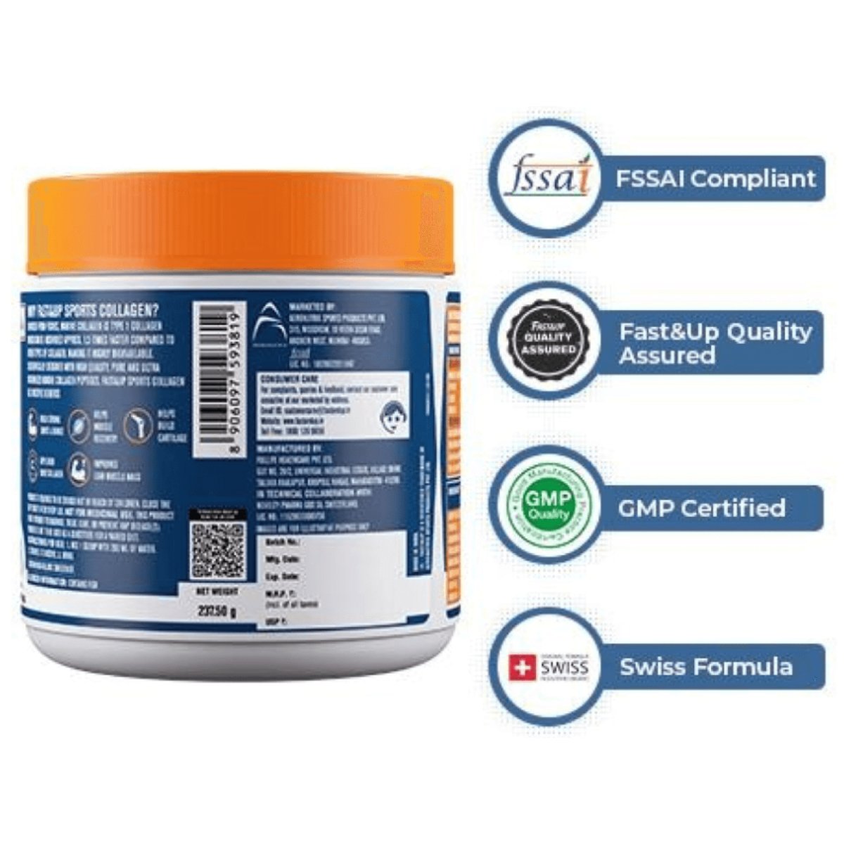 Fast&Up Post-workout Sports Collagen | The Bike Affair