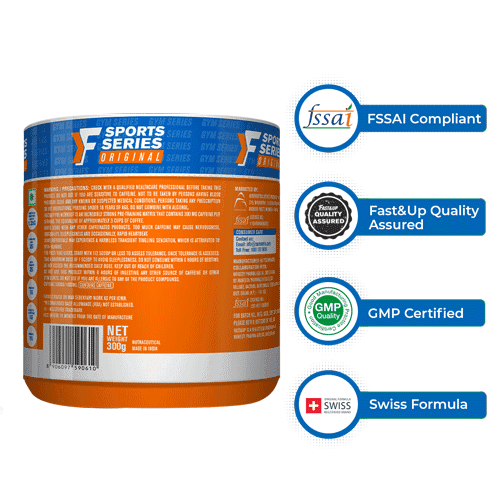 Fast&Up Pre-workout - Jar of 30 | The Bike Affair