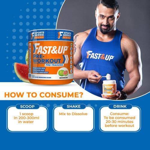 Fast&Up Pre-workout - Jar of 30 | The Bike Affair