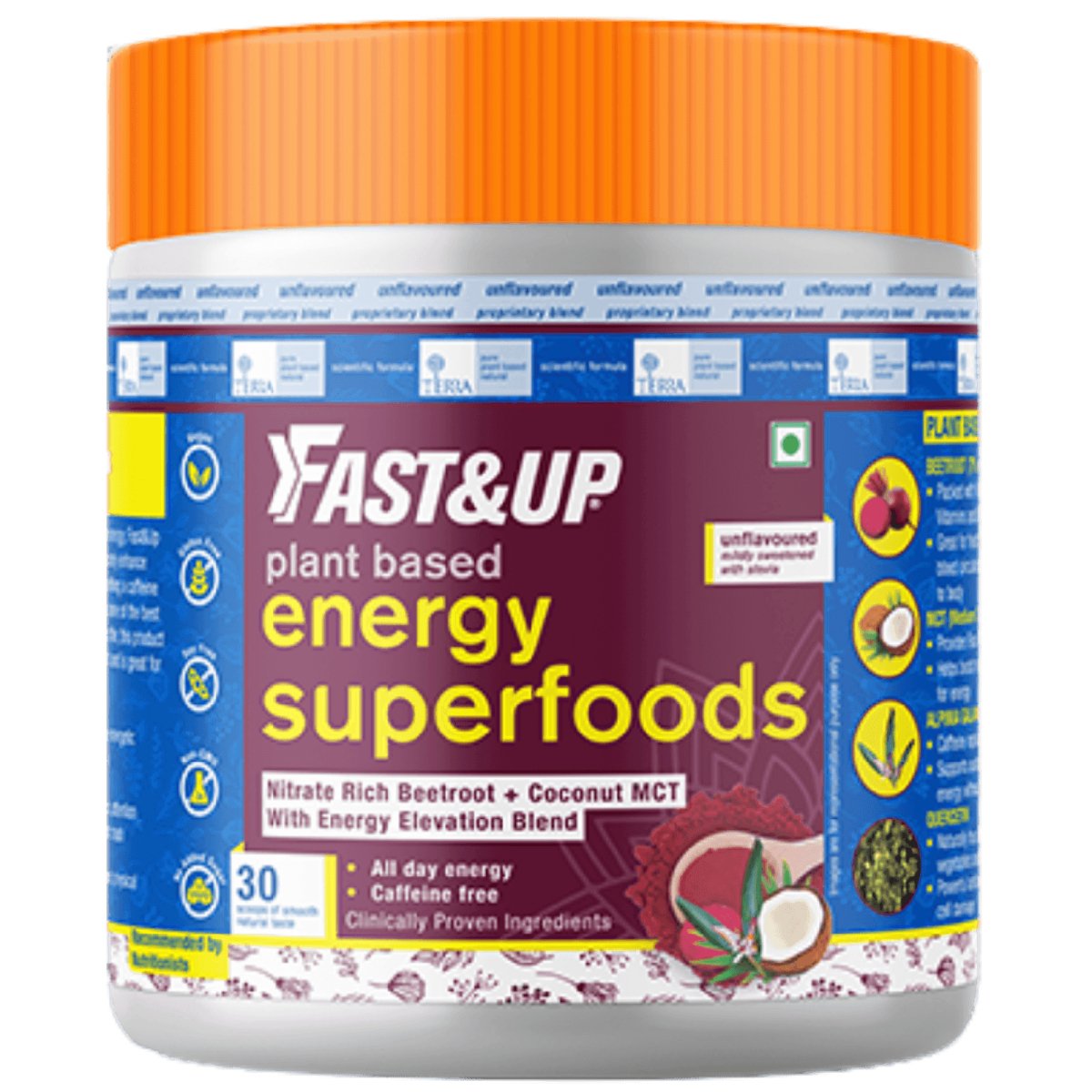 Fast&Up Terra - Energy Superfoods | The Bike Affair