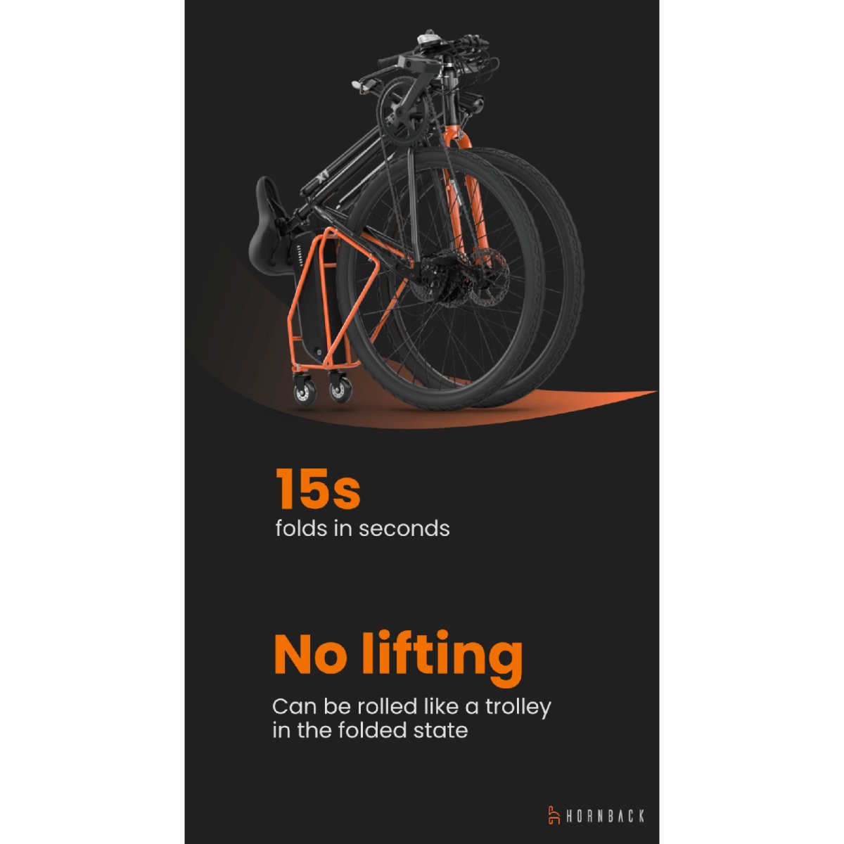 Hornback X1 Folding Electric Bicycle | The Bike Affair