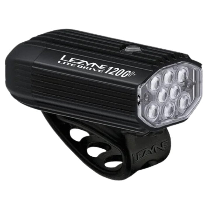 Lezyne Lite Drive 1200+ Lumens Black Head Light | The Bike Affair