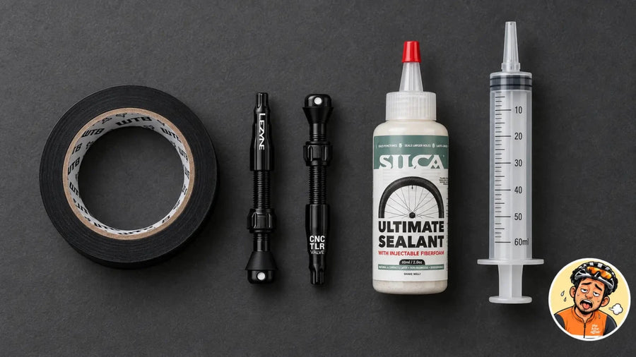 Tubeless Valves, Tape and Sealant: What Size and How Much