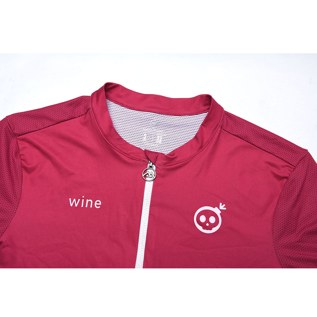 Skull Monton Wine Jersey
