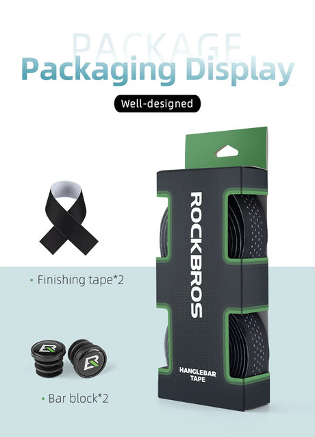 Rockbros PU EVA Shockproof Soft Wrap Bar Tape