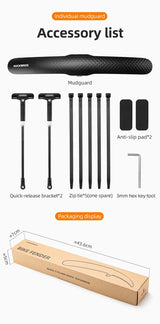 Rockbros Quick Release Road Bike Fender
