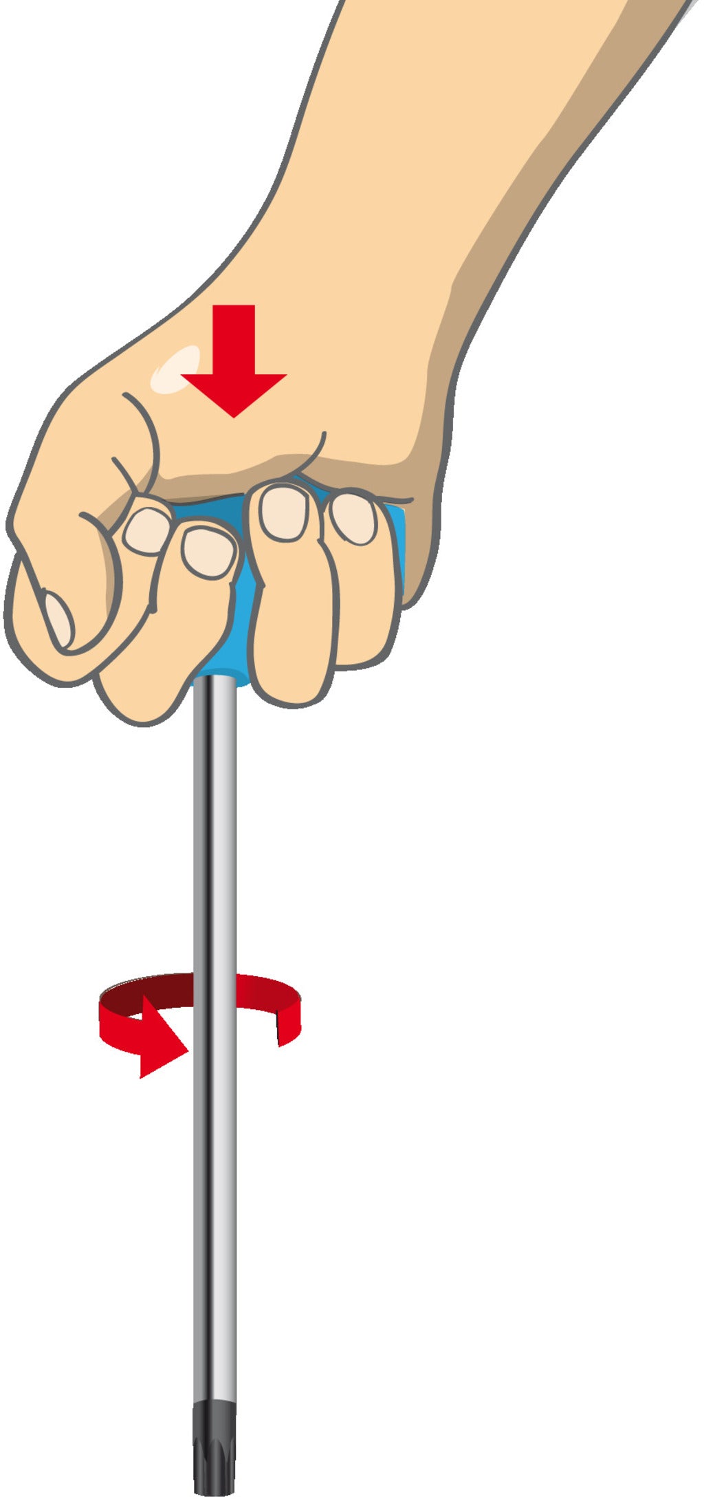 Unior 193HX Hexagonal Head Screwdriver with T-Handle 10