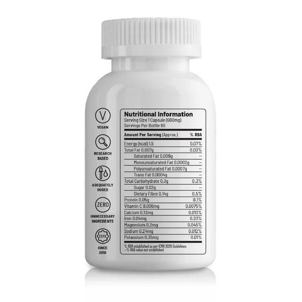 Unived KSM-66 Organic Ashwagandha Root Extract Capsules