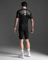 2XU MT7394d Aero Hex Sleeved Trisuit | The Bike Affair
