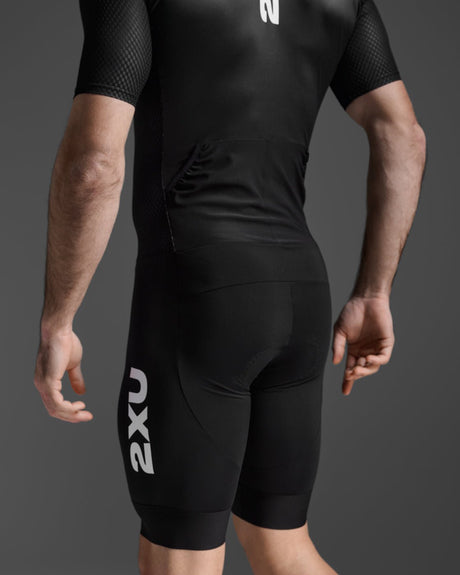 2XU MT7394d Aero Hex Sleeved Trisuit | The Bike Affair