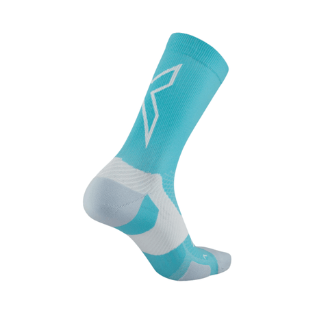 2XU UA7005E Vectr Light Cushion Crew Socks | The Bike Affair