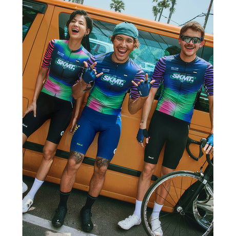 Skull Monton Flux Block Bibshorts