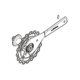 Alligator Center-Lock Wrench HK-CLW02-DIY