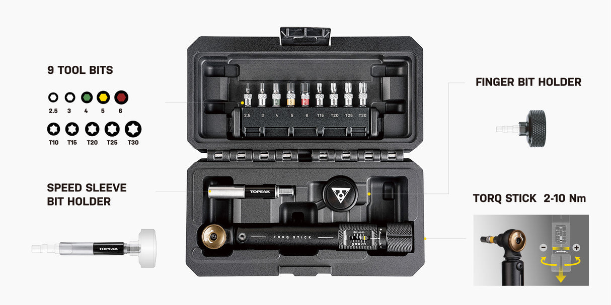 Topeak Torq Stick Pro 2-10Nm Torque Wrench