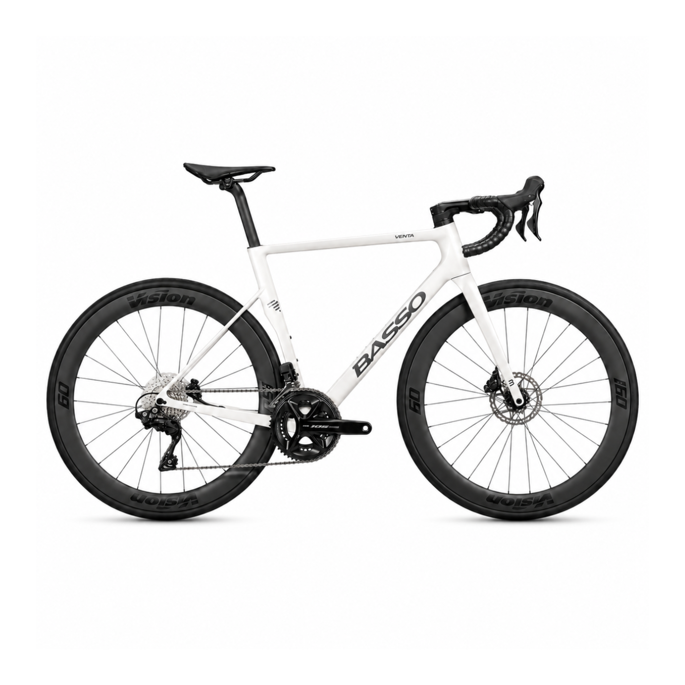 Basso Venta R 105 12S Vision TC 60 Road Bicycle
