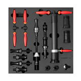 Unior Set3-2600C-US Set of Tools in Tray 3 for 2600C - Frame Preparation Tools