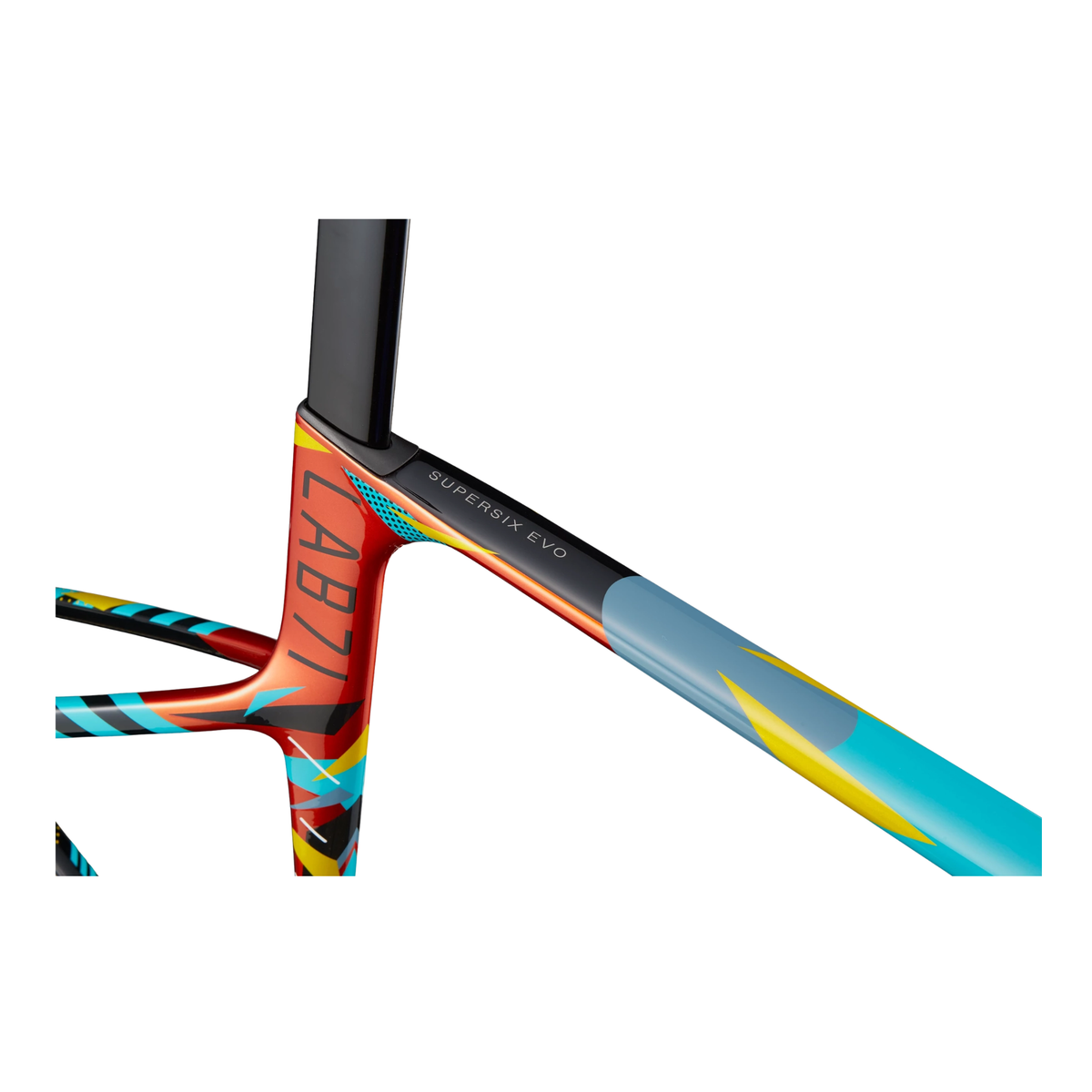 Cannondale SuperSix Evo LAB71 Frameset - Black with WOW Colors