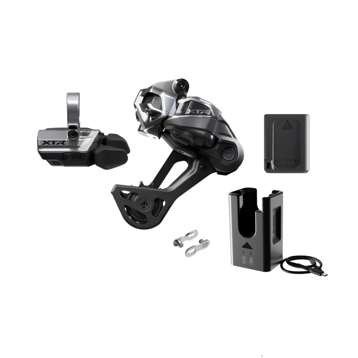Shimano XTR M9250 Upgrade Kit - Di2 1x12-Speed with RD-M9250-SGS / SW-M9250-R