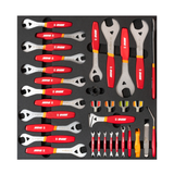 Unior Set3- 2600A-TR Set of Tools in Tray for Production Repair