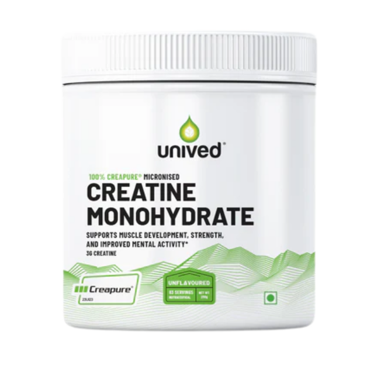 Unived Creapure Creatine Monohydrate - 83 Servings
