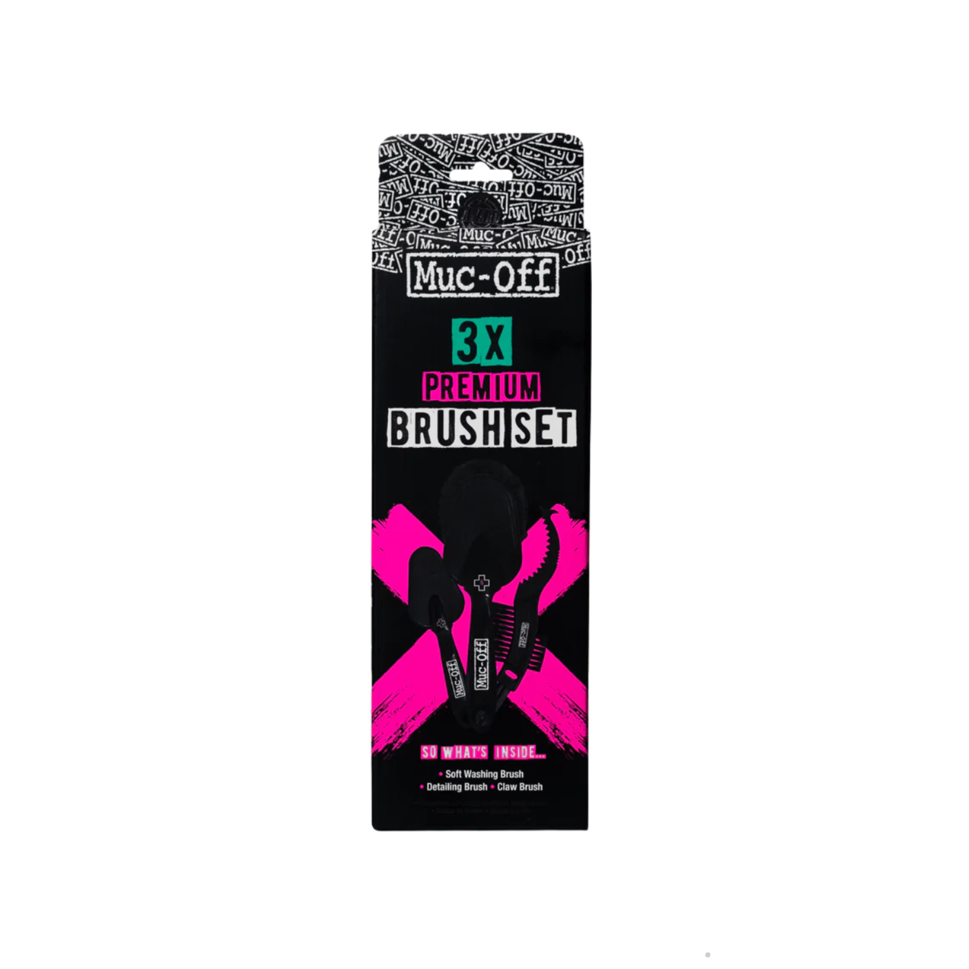 Muc-Off 3x Premium Brush Set