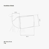 Scicon Handlebar Shield Padded Protector for Bicycle Handlebar