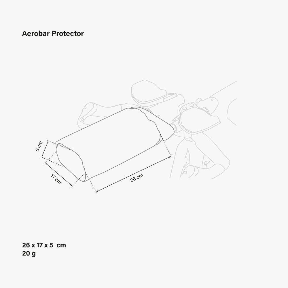 Scicon Aerobar Protector Padded Cover for Aero Handlebars