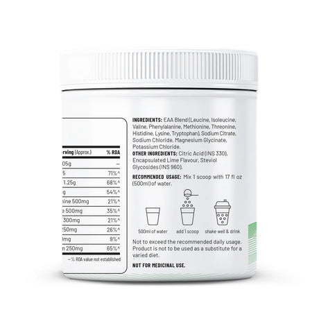 Unived EAA + Hydration Mix 20 Servings