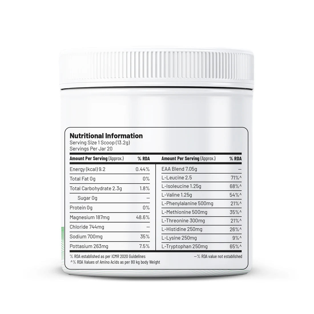 Unived EAA + Hydration Mix 20 Servings